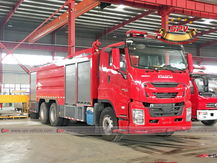 Foam Water Fire Fighting Truck ISUZU - RF